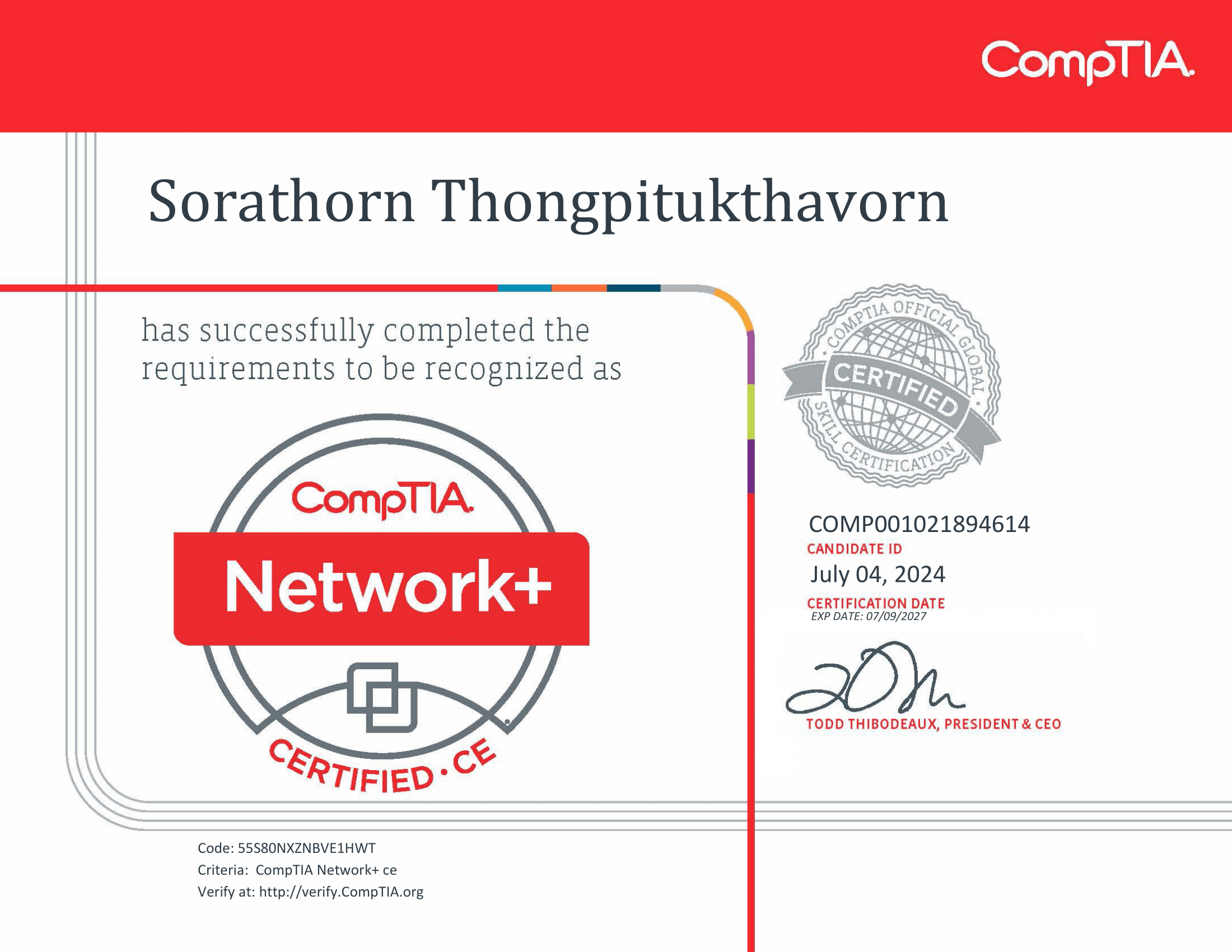 preload certificate